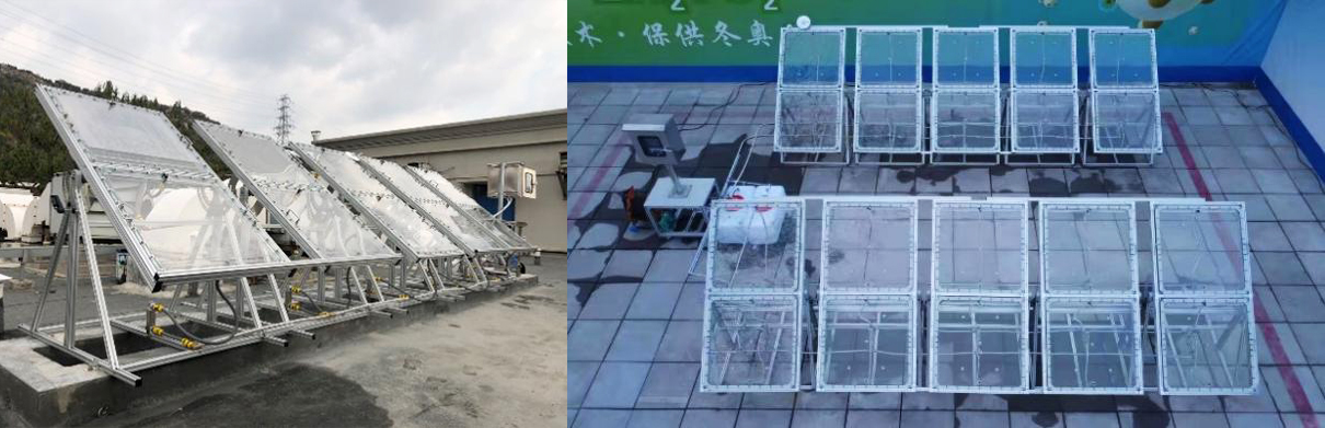  中科院大连化物所5 m2 &中国石油勘探院10 m2量产级平板式光化学反应装置
